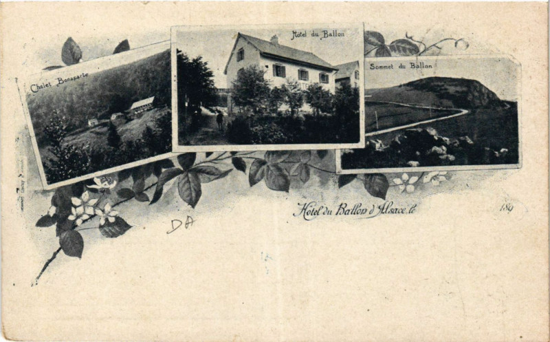 Carte postale ancienne Hotel du Ballon D'Alsace