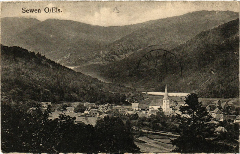 Carte postale ancienne Sewen O/Els à Sewen