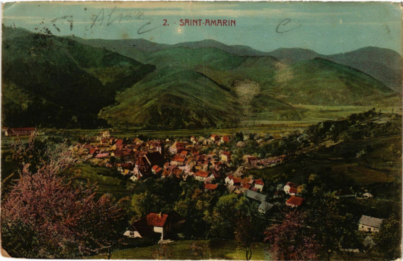 Carte postale ancienne Saint-Amarin à Saint-Amarin
