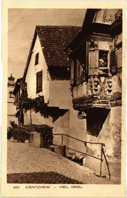 Carte postale ancienne Kientzheim - Vieil Oriel