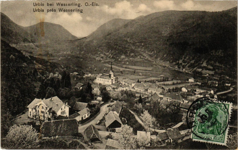 Carte postale ancienne Urbis b. Wesserling