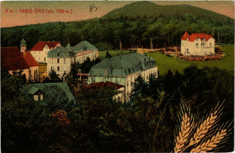 Carte postale ancienne Trois-Epis