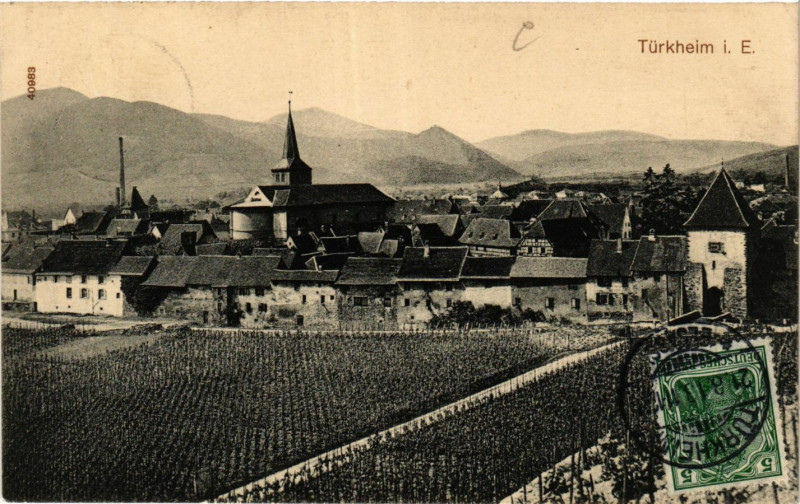 Carte postale ancienne Turkheim