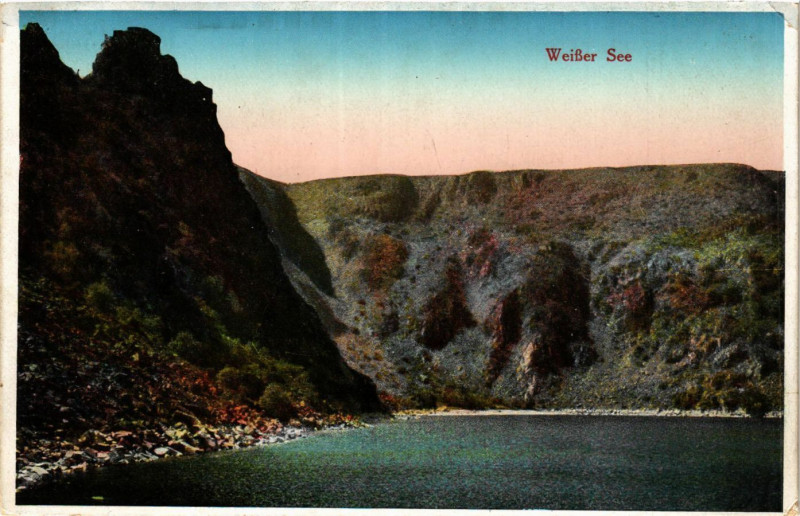 Carte postale ancienne Weisser See