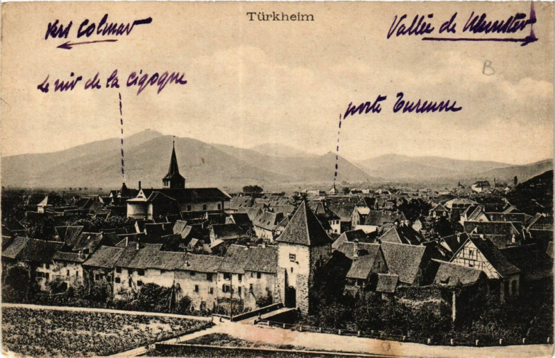 Carte postale ancienne Turkheim