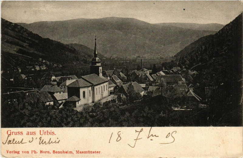 Carte postale ancienne Urbis - Panorama