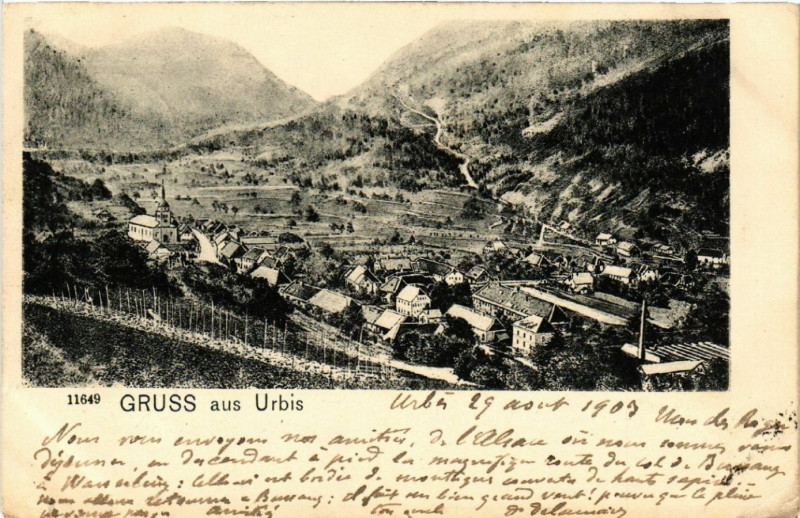 Carte postale ancienne Urbis - Panorama