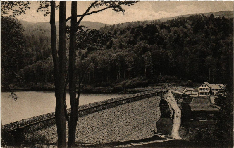 Carte postale ancienne Lauchensee - Talsperre Lauchensee