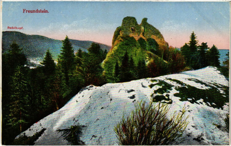 Carte postale ancienne Freundstein - Sudelkopf