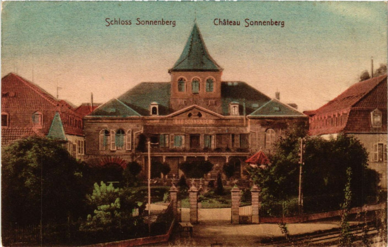 Carte postale ancienne Chateau Sonnenberg - Schloss Sonnenberg - Bad Sonnenberg