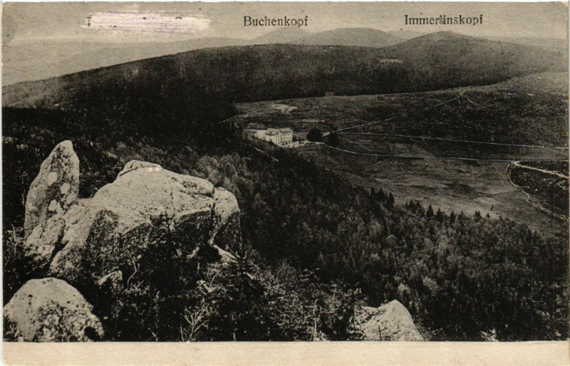 Carte postale ancienne Buckenkopf - Immerlinskopf