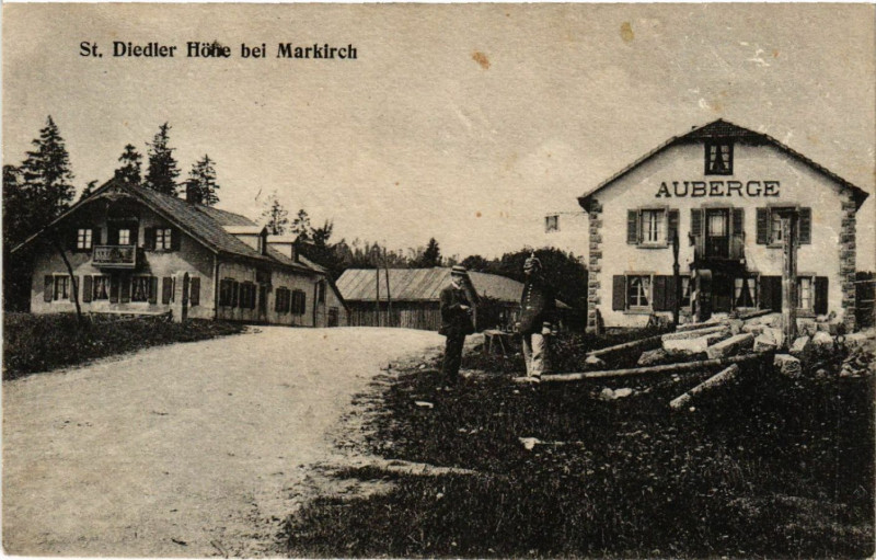 Carte postale ancienne Saint-Diedler Hohe b. Markirch