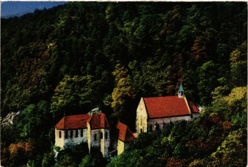 Carte postale ancienne Rappoltsweiler Ribeauville DUSENBACHkapelle b. Rappoltsweiler à Ribeauvillé