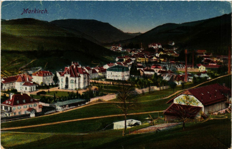 Carte postale ancienne Markirch - Sainte-Marie-aux-Mines - Panorama - Vue générale à Sainte-Marie-aux-Mines