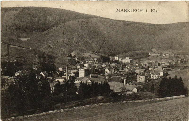 Carte postale ancienne Markirch - Sainte-Marie-aux-Mines - Panorama - Vue générale à Sainte-Marie-aux-Mines
