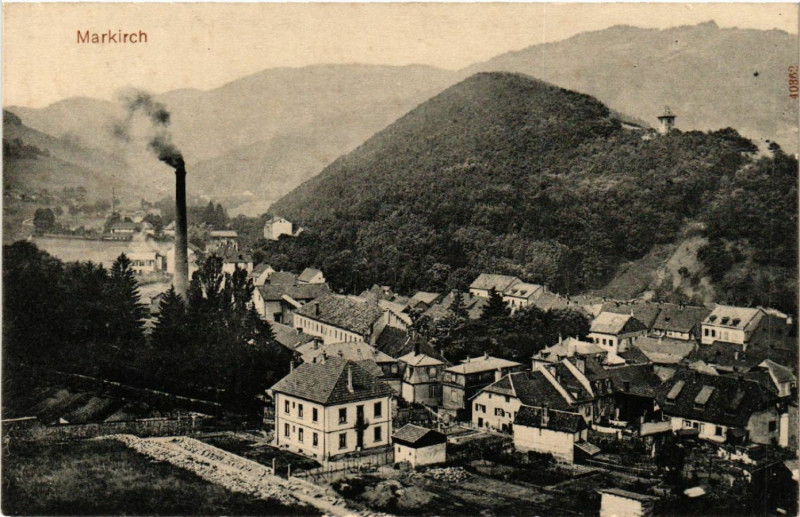 Carte postale ancienne Markirch - Sainte-Marie-aux-Mines - Panorama - Vue générale à Sainte-Marie-aux-Mines