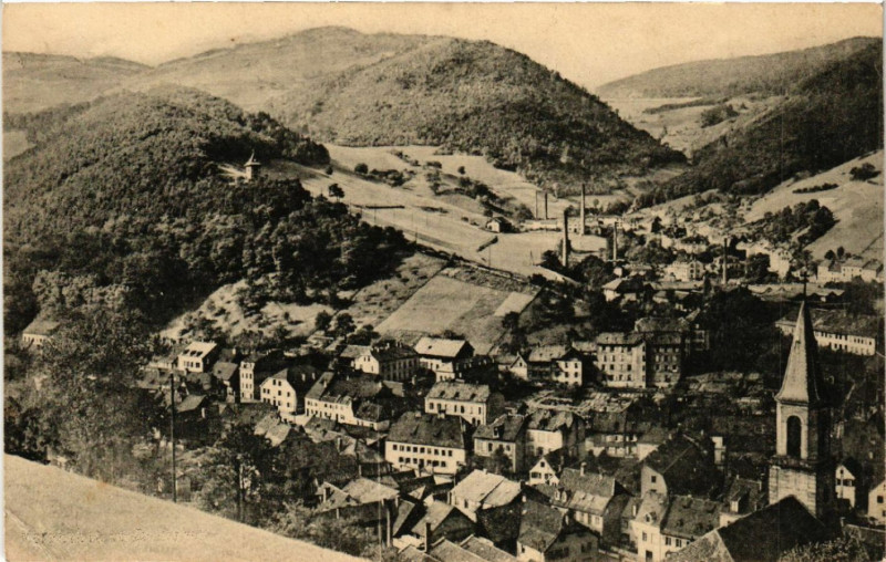 Carte postale ancienne Markirch - Sainte-Marie-aux-Mines - Markirch mit Zuckerhut à Sainte-Marie-aux-Mines