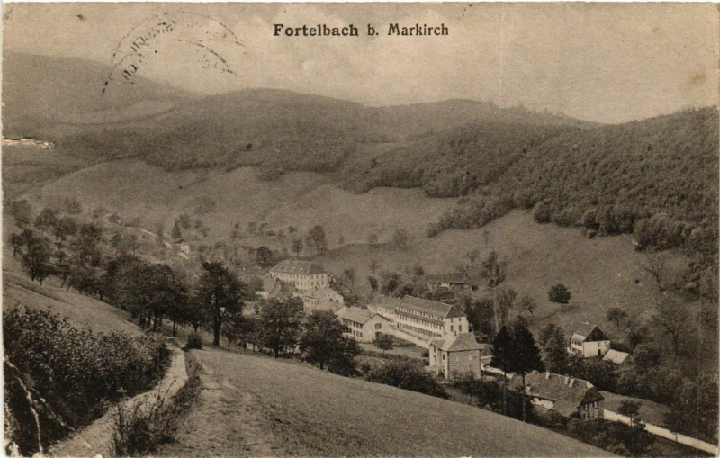Carte postale ancienne Markirch - Sainte-Marie-aux-Mines - Fortelbach b. Markirch à Sainte-Marie-aux-Mines