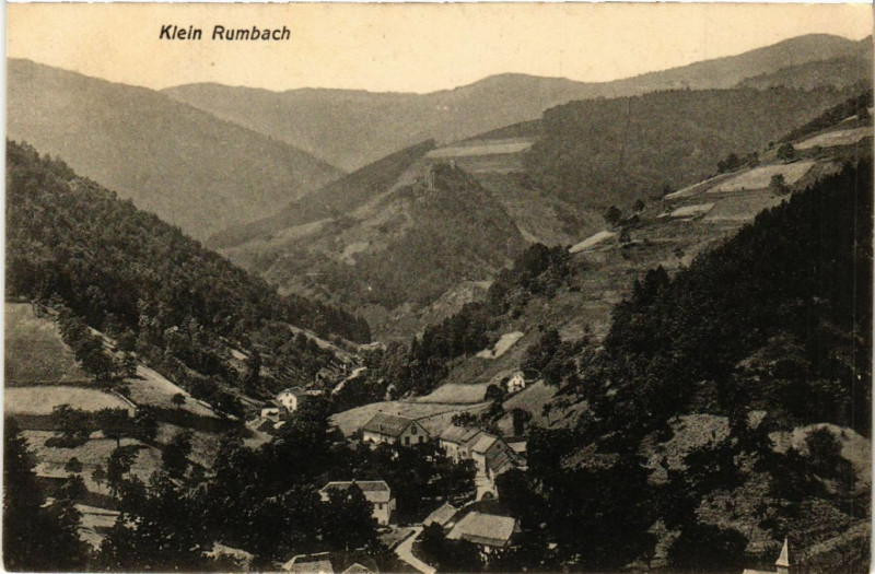 Carte postale ancienne Klein Rumbach - Panorama