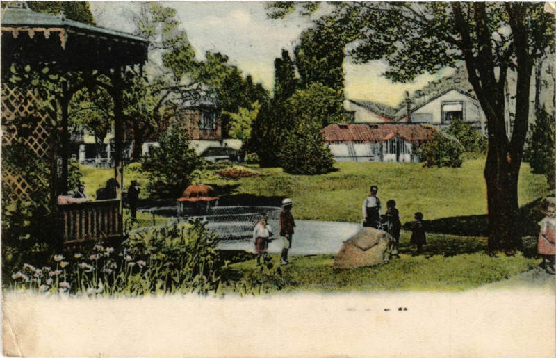 Carte postale ancienne Mulhausen - Mulhouse - Square Steinbach - Steinbach-Anlagen à Mulhouse