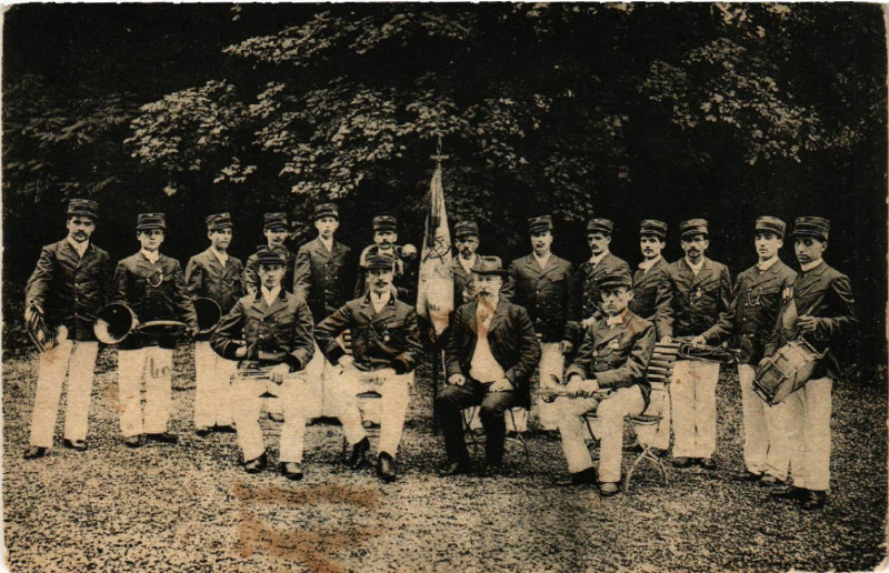 Carte postale ancienne Mulhausen - Mulhouse - Orchestre à Mulhouse