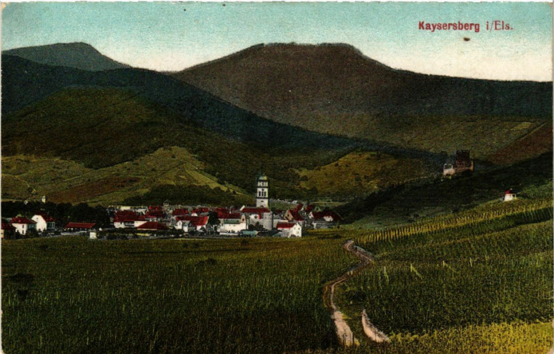 Carte postale ancienne Kaysersberg i. Els. - Vue - Panorama