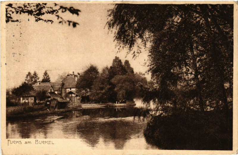 Carte postale ancienne Fuchs am Buckel - Scene