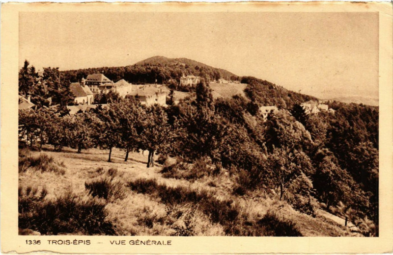 Carte postale ancienne Drei-Aehren - Trois-Epis - Vue générale