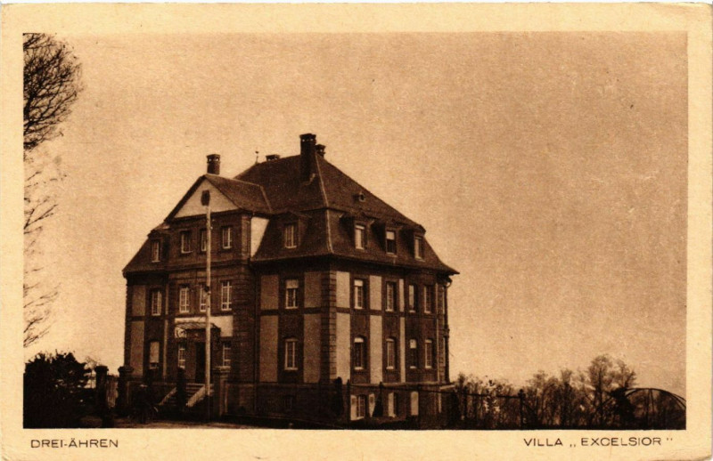 Carte postale ancienne Drei-Aehren - Trois-Epis - Villa Excelsior