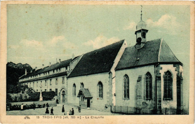 Carte postale ancienne Drei-Aehren - Trois-Epis - La Chapelle