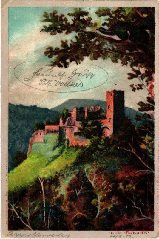 Carte postale ancienne Ulrichsburg