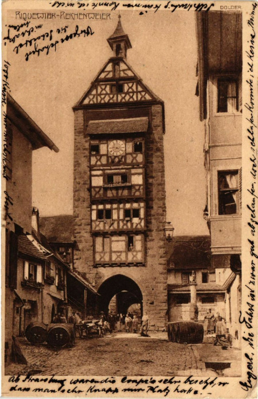 Carte postale ancienne Riquewihr - Reichenweier à Riquewihr