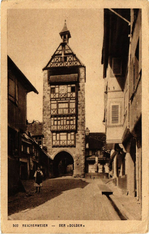 Carte postale ancienne Reichenweiher der Dolder