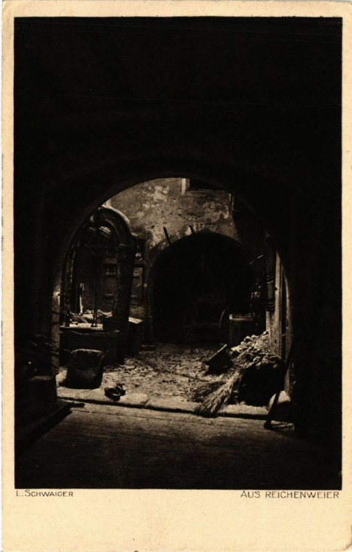 Carte postale ancienne L.Schwaiger aus Reichenweier