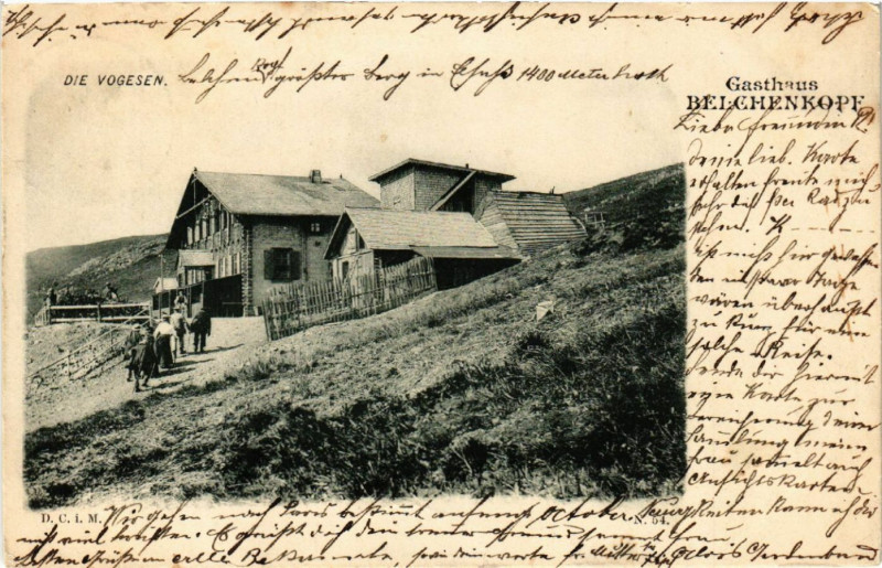 Carte postale ancienne Gasthaus Belchenkopf
