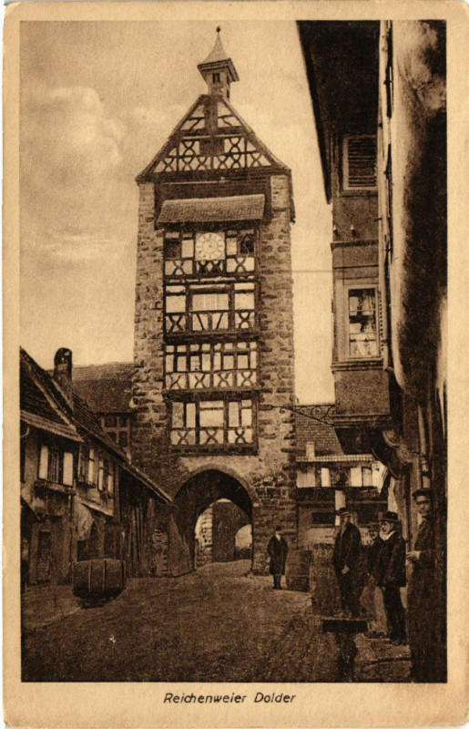 Carte postale ancienne Reichenweier Dolder