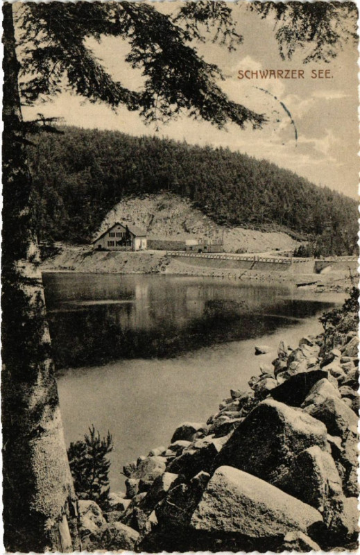 Carte postale ancienne Schwarzer See