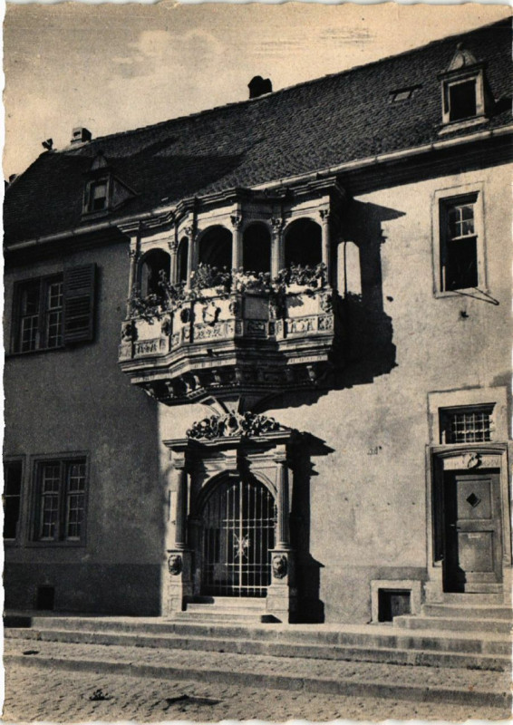 Carte postale ancienne Kolmar - Die alte Gerichtslaube