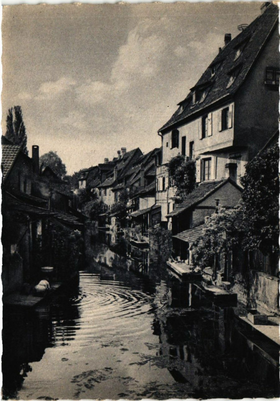 Carte postale ancienne Kolmar - An der Lauch (Klein Venedig)
