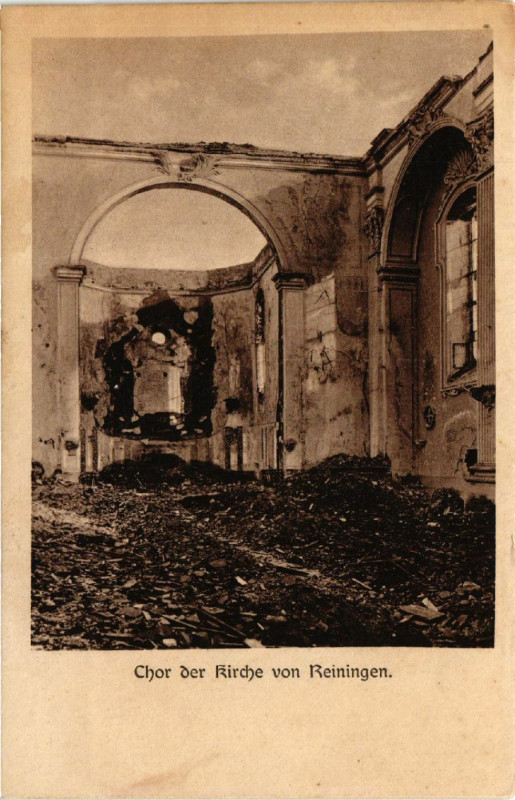 Carte postale ancienne Chor der Kirche von Reiningen