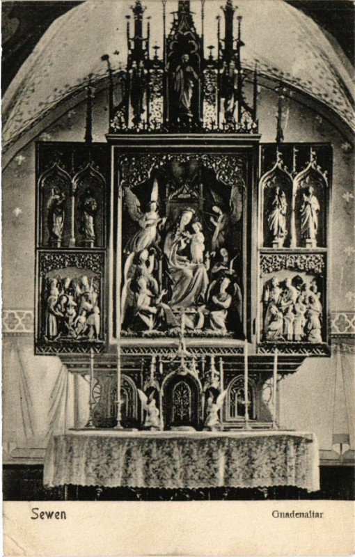 Carte postale ancienne Sewen - Quadenaltar à Sewen