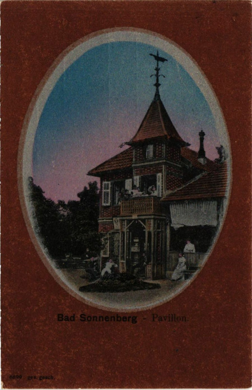 Carte postale ancienne Bad-Sonnenberg - Pavillon