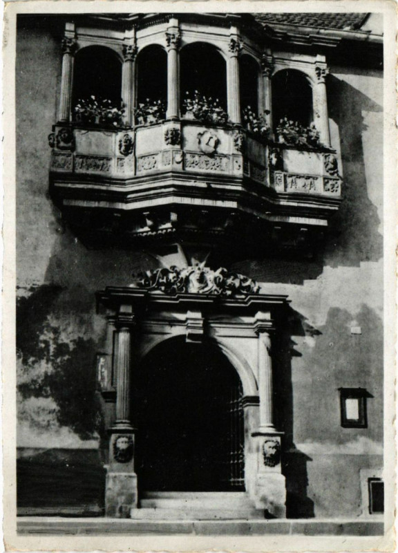 Carte postale ancienne Kolmar Polizeigebaude