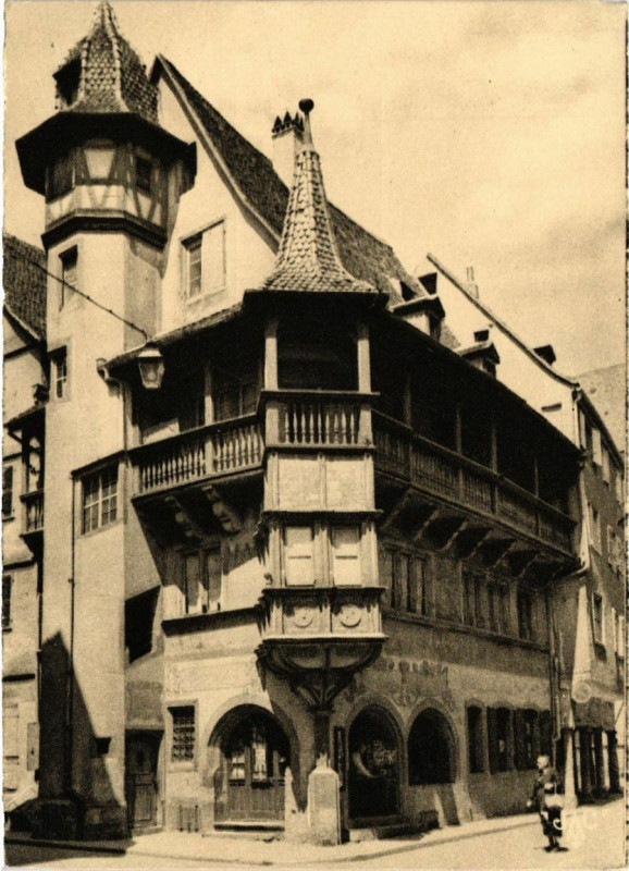 Carte postale ancienne Kolmar - Das Pfisterhaus