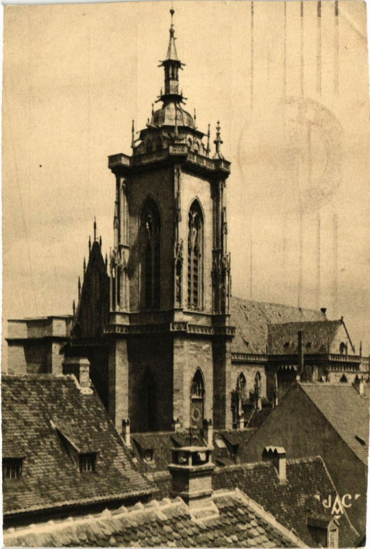 Carte postale ancienne Kolmar - Das Munster à Munster