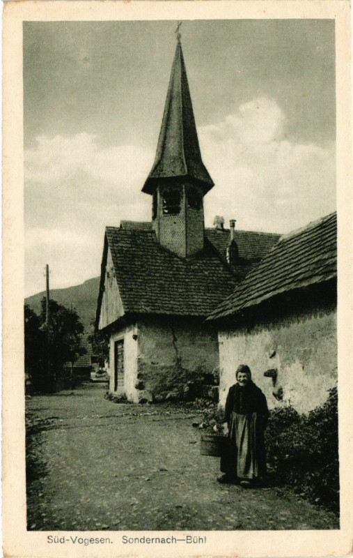 Carte postale ancienne Sud-Vogesen Sondernach - Buhl à Sondernach