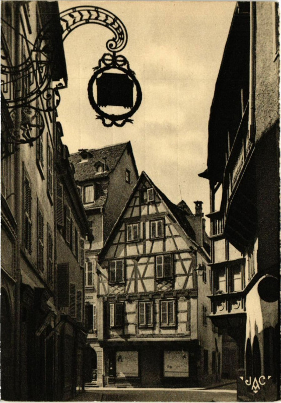 Carte postale ancienne Kolmar - Die Kramergasse