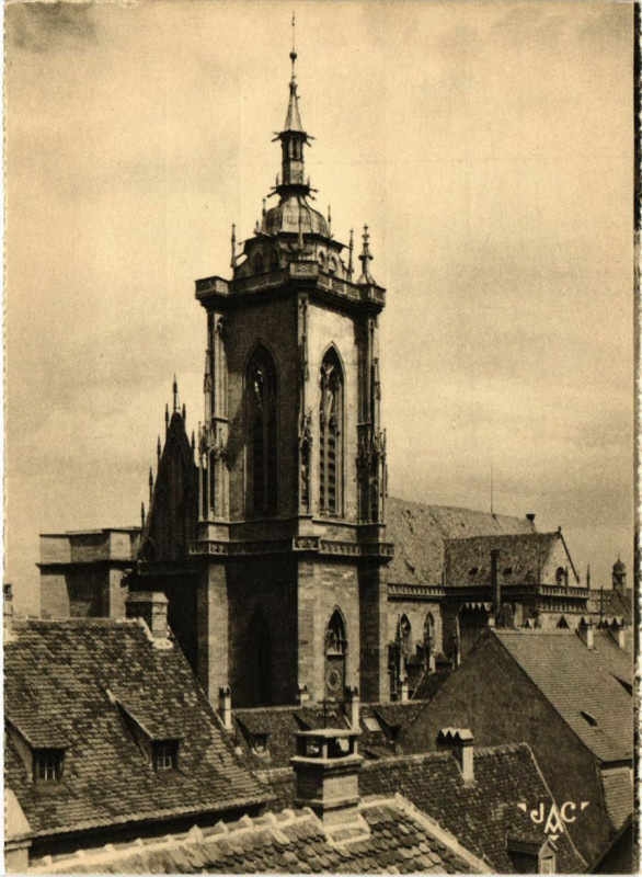 Carte postale ancienne Kolmar - Des Munster à Colmar