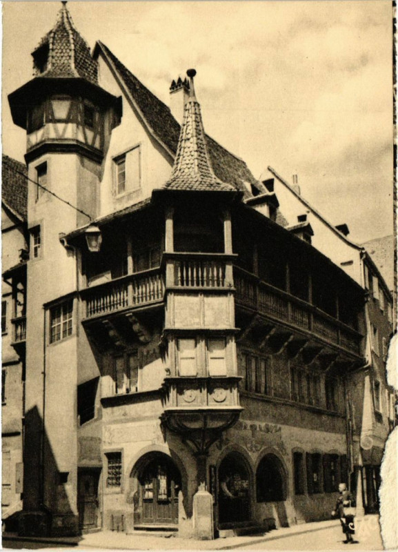 Carte postale ancienne Kolmar - Das Pfisterhaus