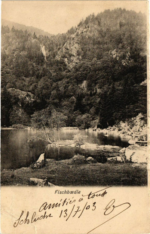 Carte postale ancienne Fischboedle